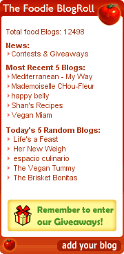 Foodie Blogroll