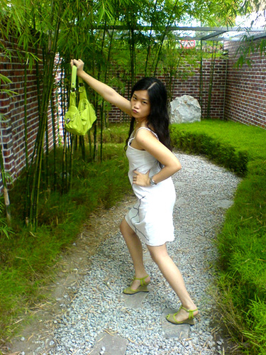 Posing like BryanBoy