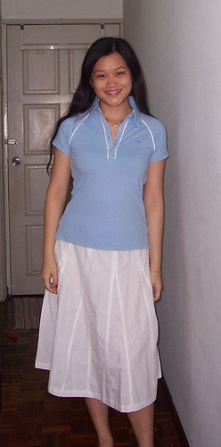 Me in Blue